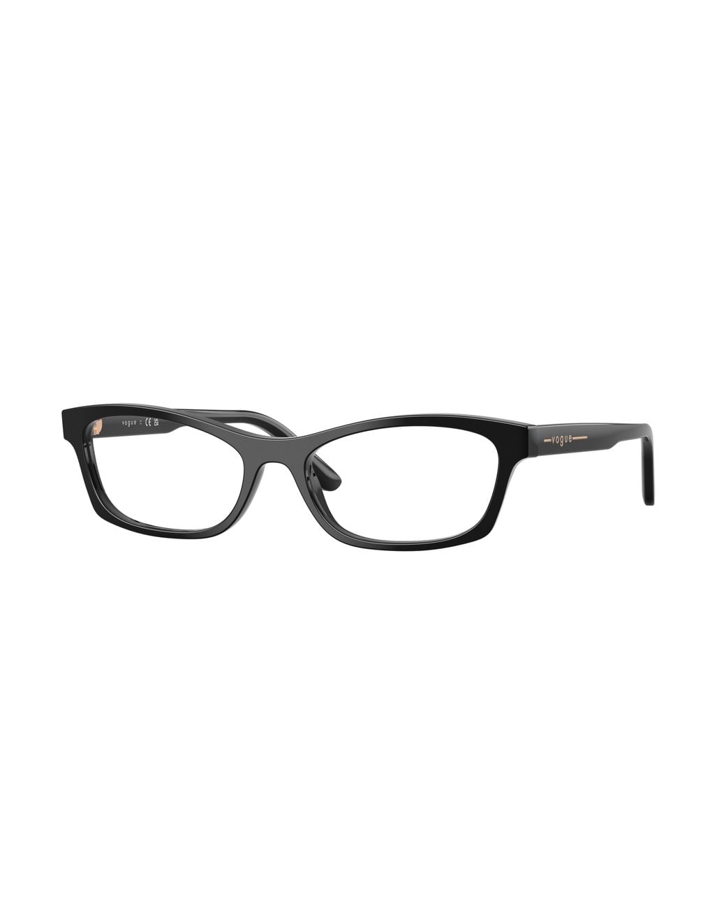 Vogue Eyewear Black Vo5747 W44 Optical Frames Acetate Transparent Pillow Normal