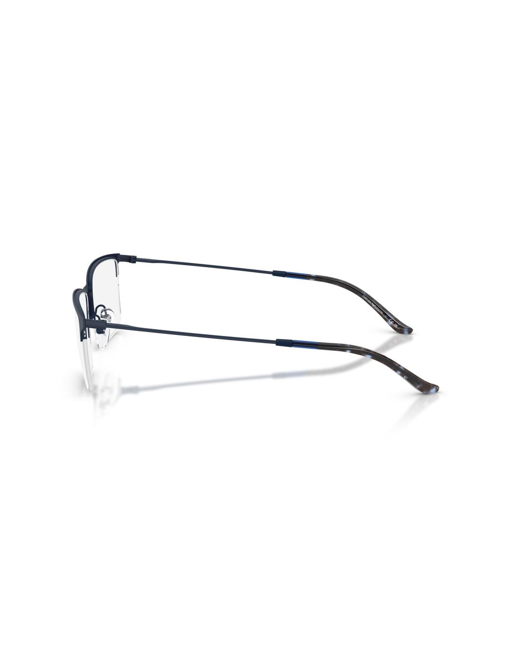 Emporio Armani Black Ea1171 3001 Optical Frames Metal Squared Normal for men