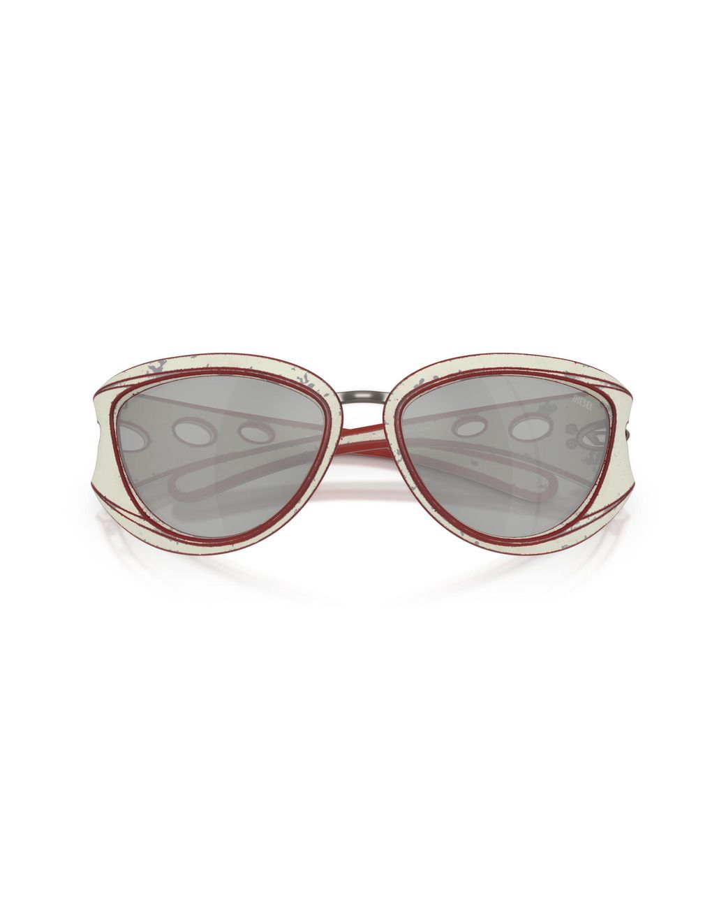 DIESEL Black Dl3007U 20108V Sunglasses Injected Cat Eye Normal