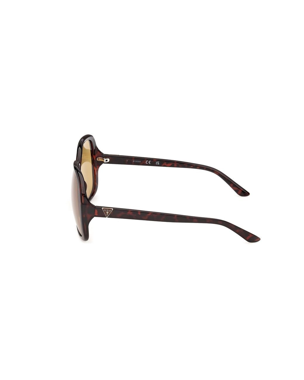 Guess Black Gu00350 56E Sunglasses Injected Butterfly Normal
