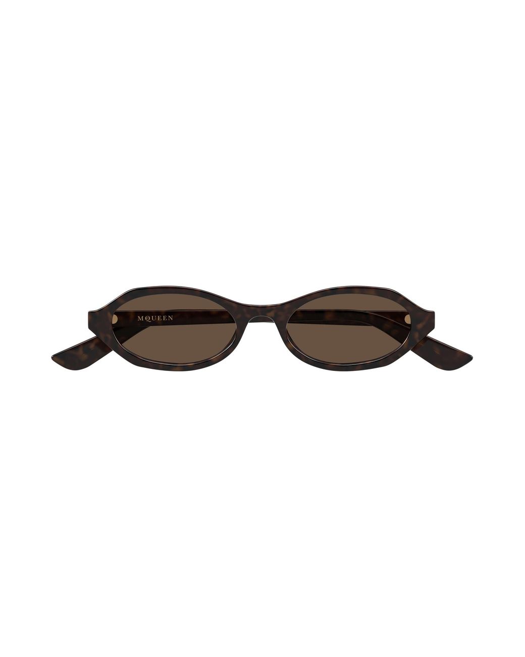 McQueen Black Am0559S 002 Sunglasses Acetate Round
