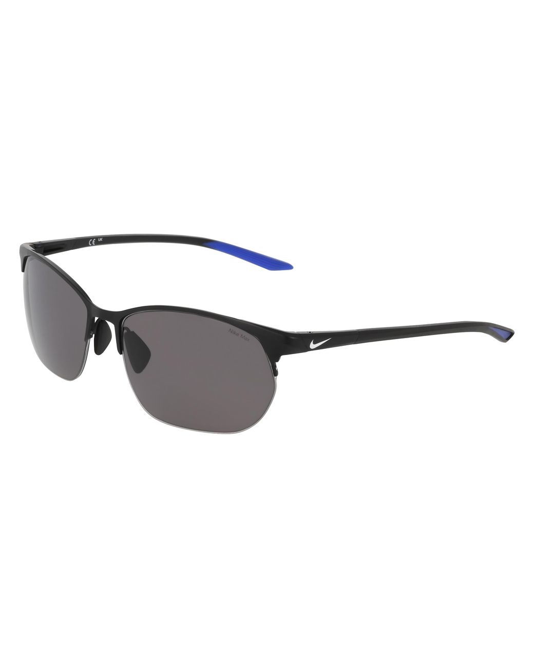 Nike Black Modern Metal Zone Ih0911X 010 Sunglasses Squared Normal for men
