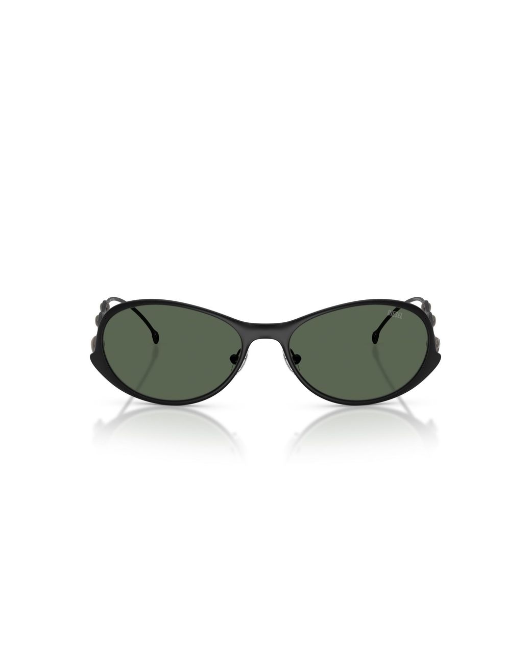DIESEL Black Dl1014 101371 Sunglasses Metal Round Normal