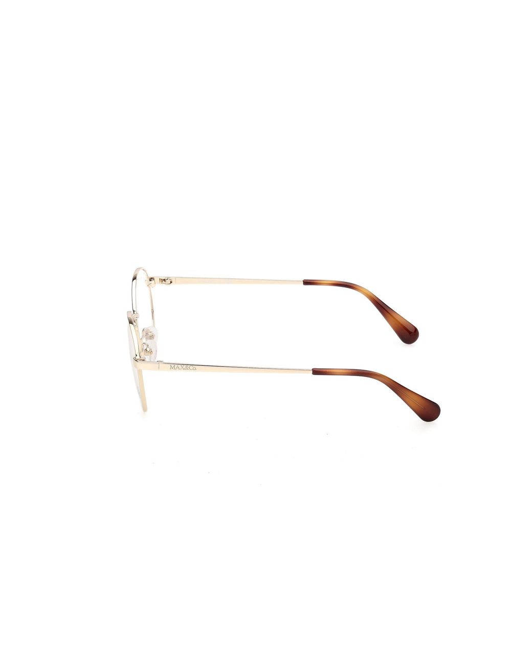MAX&Co. Black Mo5230 32 Optical Frames Metal Round Normal
