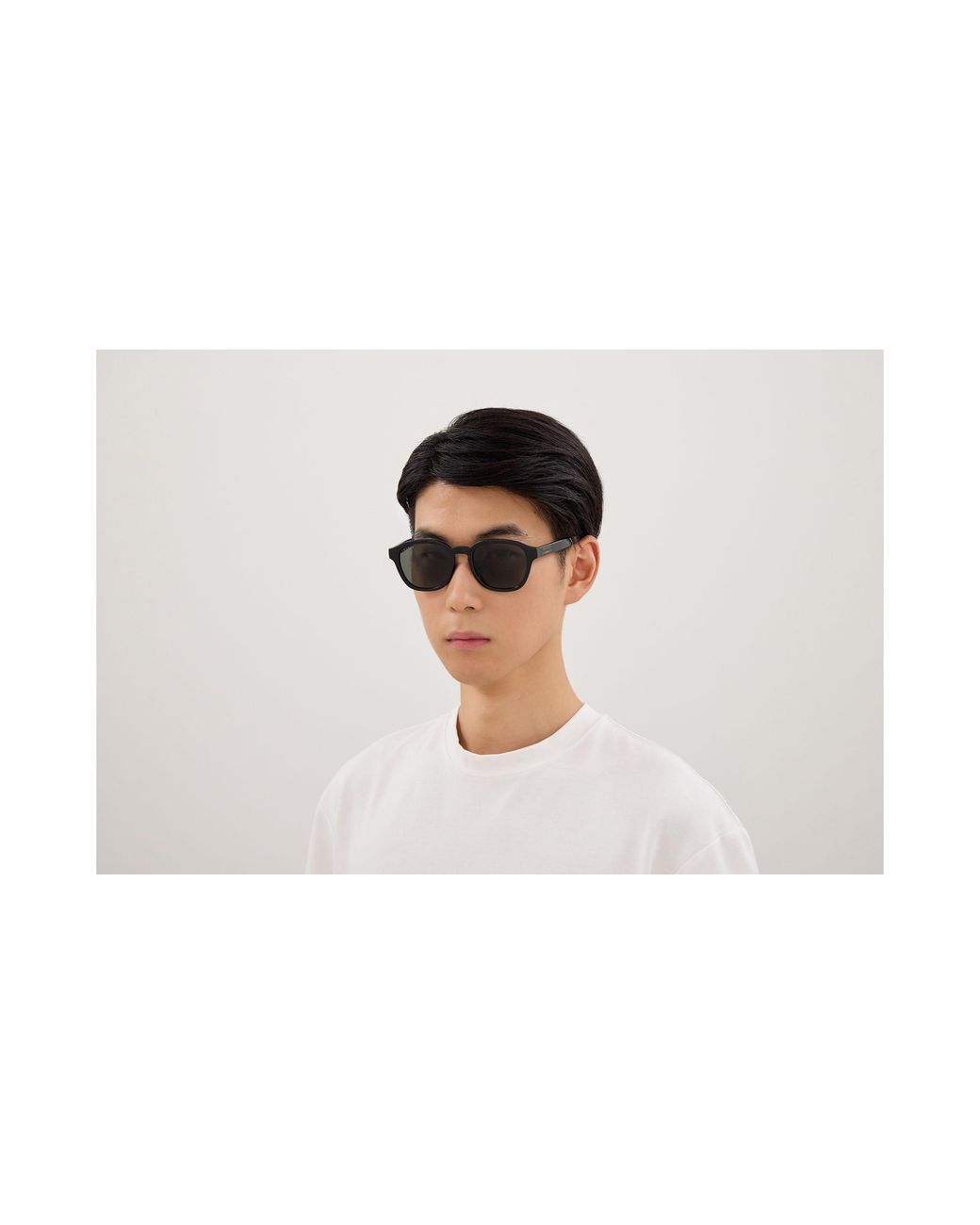 Gucci Black Gg2109Sk Round Sunglasses for men