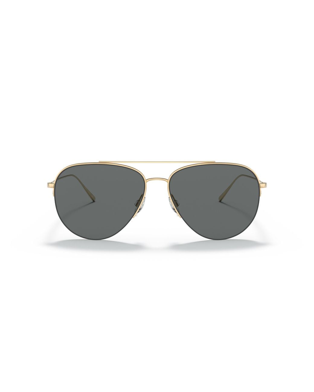 Oliver Peoples Black Ov1303St Cleamons 529281 Sunglasses Titanium Pilot Polarized