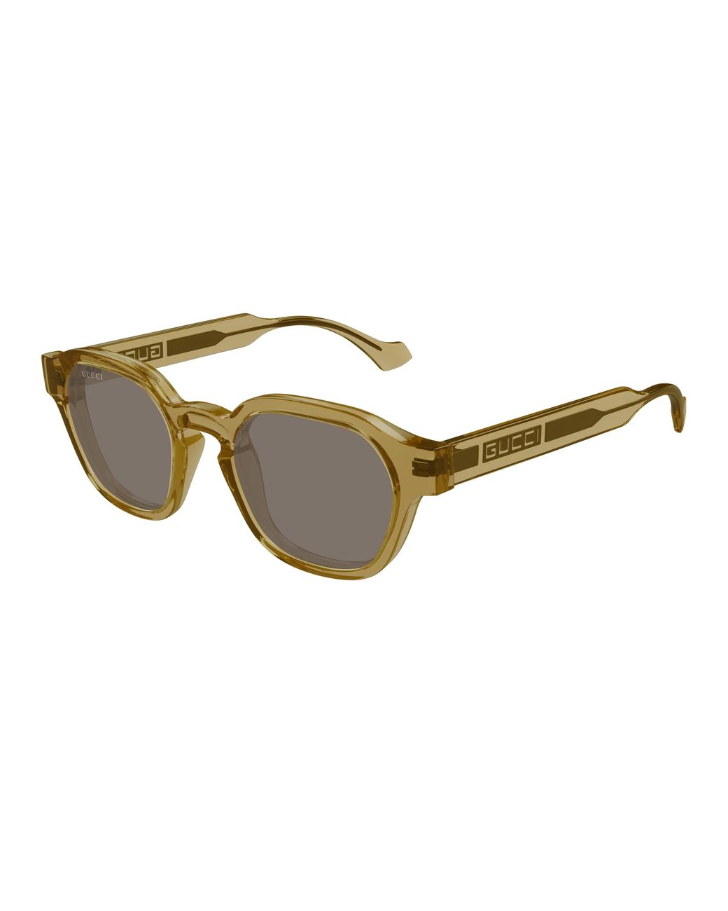 Gucci Black Gg1730S 003 Sunglasses Injected Round for men