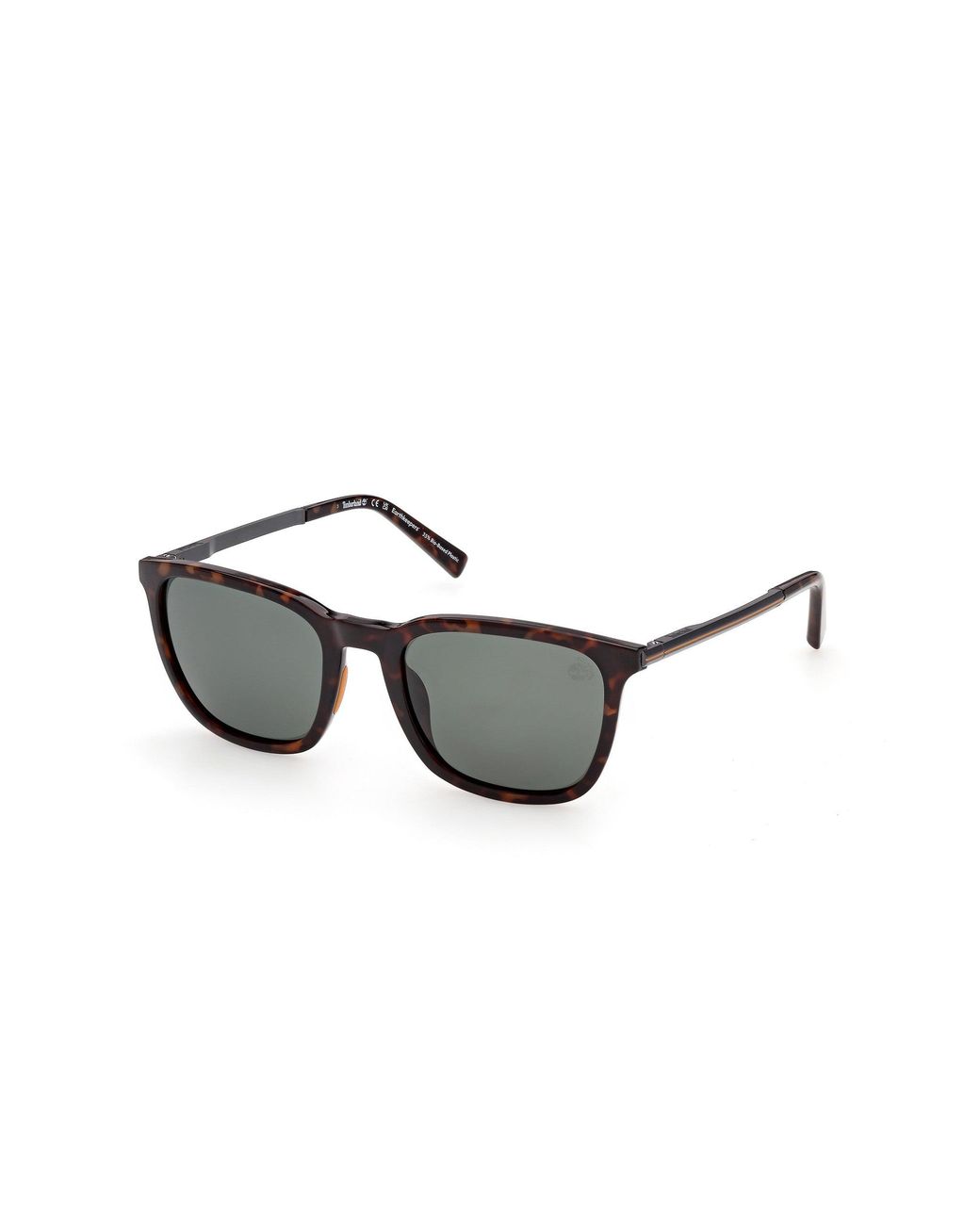 Timberland Black Tb00087 52R Sunglasses Injected Squared Polarized for men