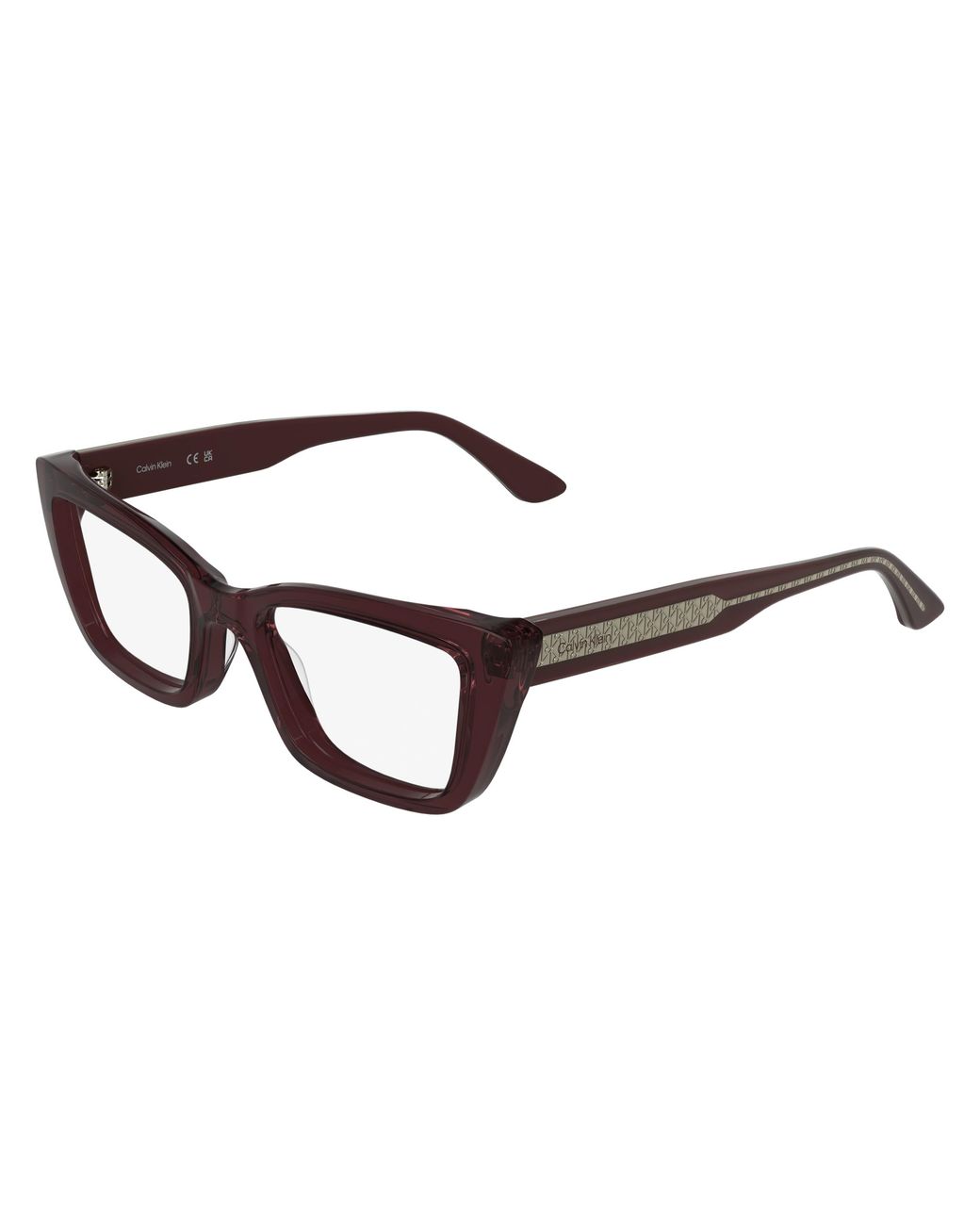 Calvin Klein Black Ck25549 605 Optical Frames Acetate Cat Eye Normal
