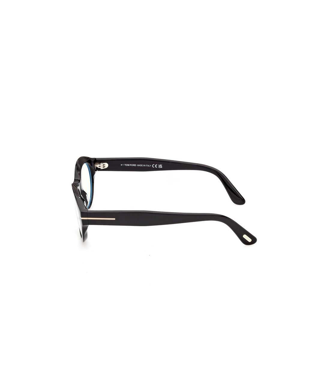 Tom Ford Black Ft6172-B 52 Optical Frames Acetate Round Normal