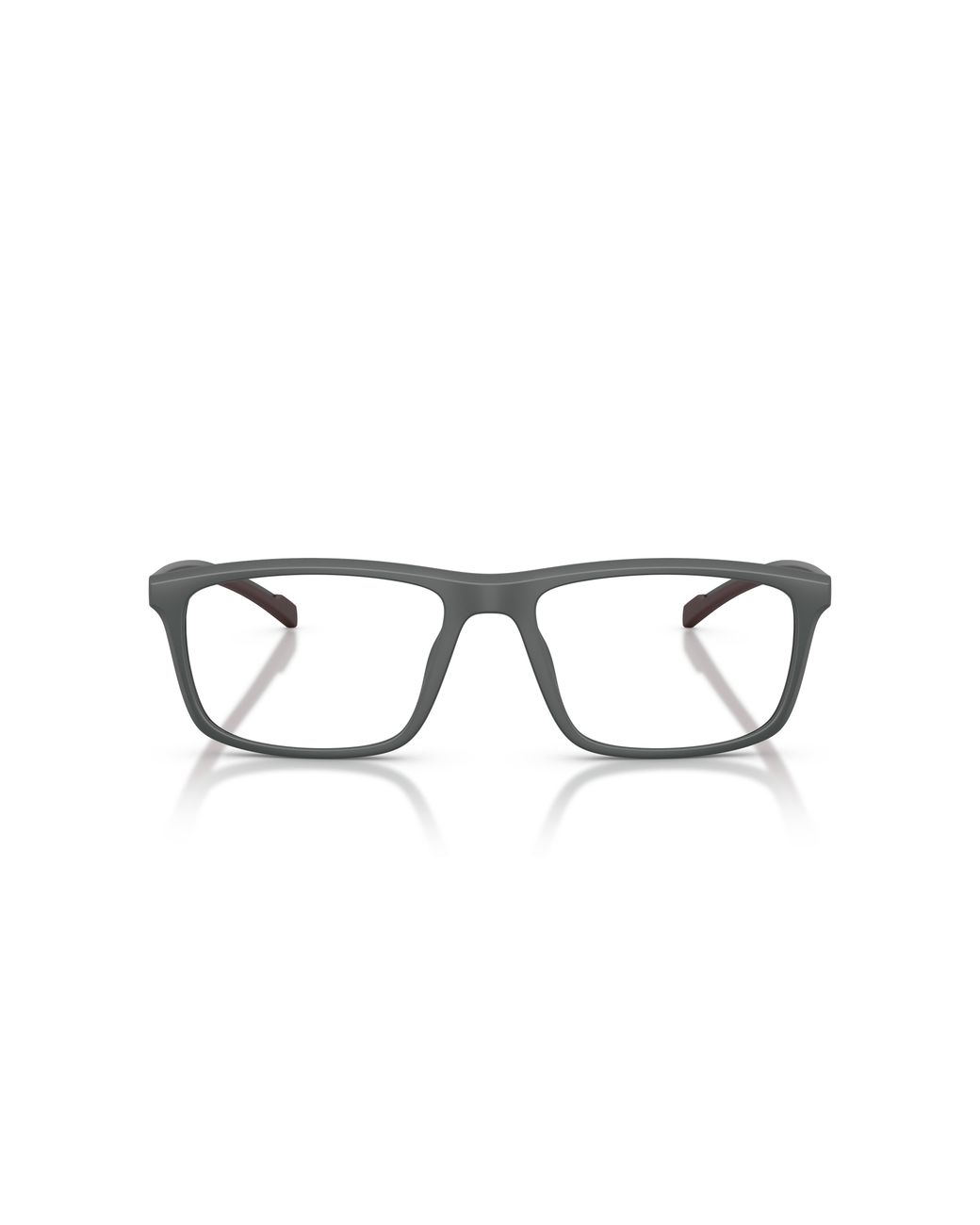 Emporio Armani Black Ea3286U 6205 Optical Frames Injected Transparent Squared Normal for men