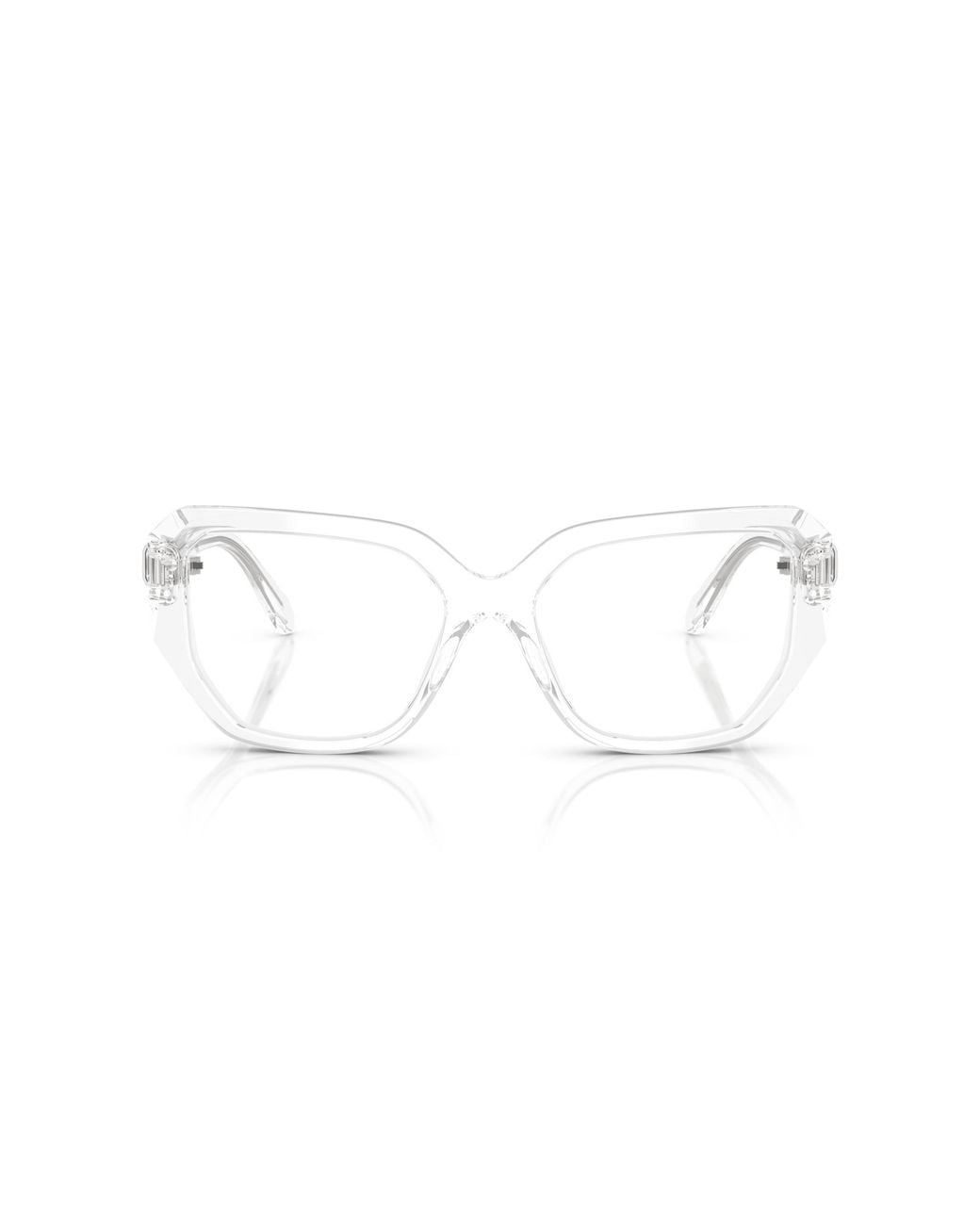 Swarovski Black Sk2035 1027 Optical Frames Acetate Geometric Normal