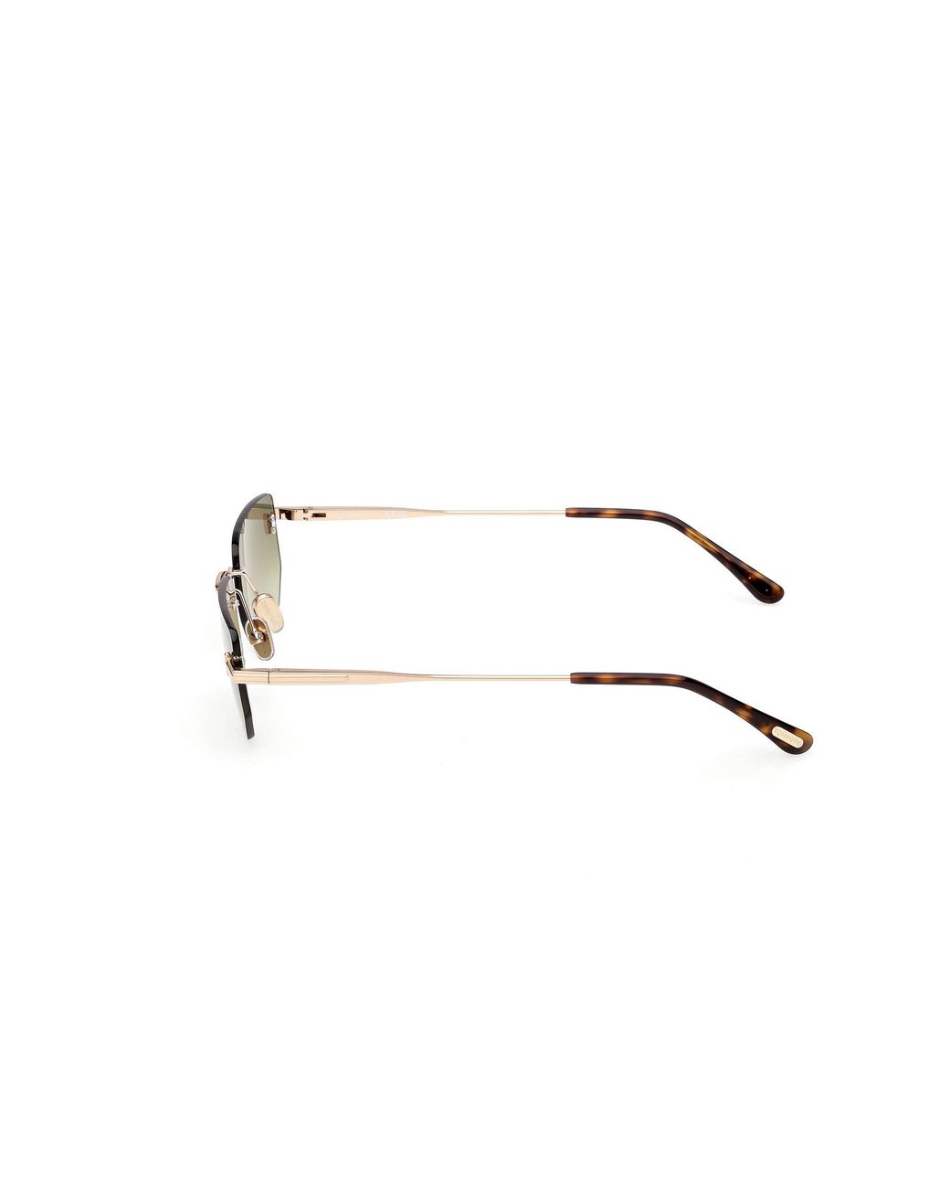 Tom Ford Black Ft1355 Ethan-02 28P Sunglasses Metal Geometric Normal