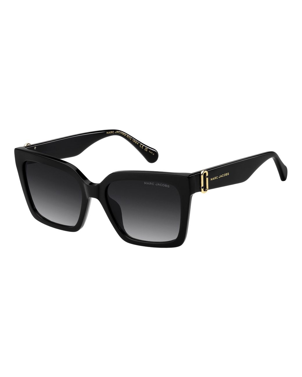 Marc Jacobs Black Marc 926/G/S 807/9O Sunglasses Acetate Squared Normal Nuanced