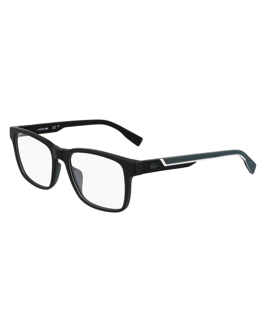 Lacoste Black L2965 002 Optical Frames Bio-Inject Squared Normal for men