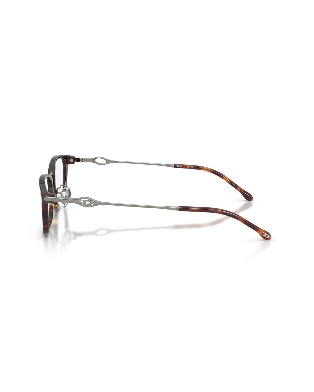 DIESEL Black Dl4032D 2003 Optical Frames Acetate Transparent Squared Normal
