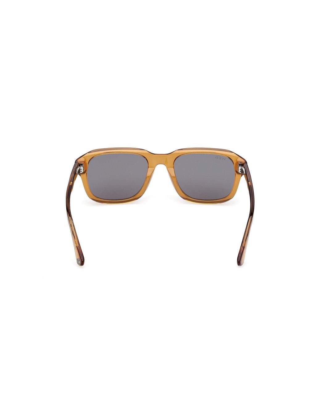 Web Black We0389 39A Sunglasses Acetate Smoke Squared Normal for men