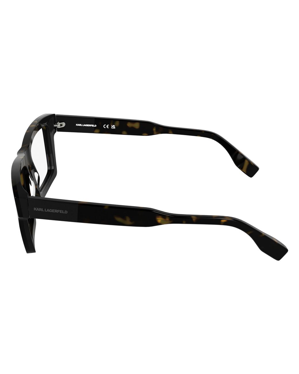 Karl Lagerfeld Black Kl6218 246 Optical Frames Acetate Squared Normal for men