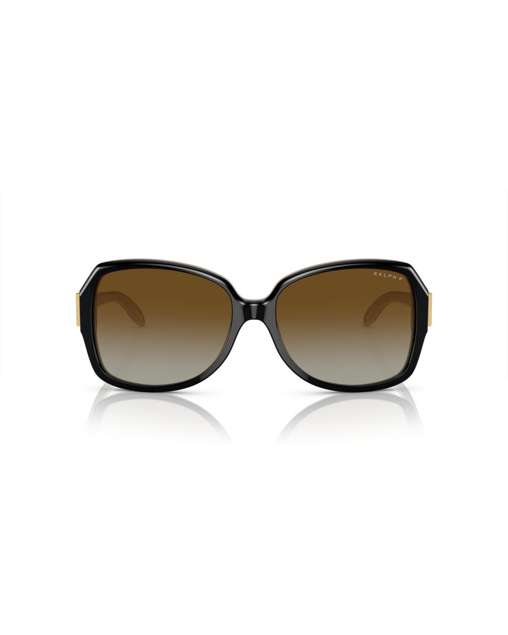 Ralph Lauren Black Ra5138 6123T3 Sunglasses Acetate Squared Polarized Shaded
