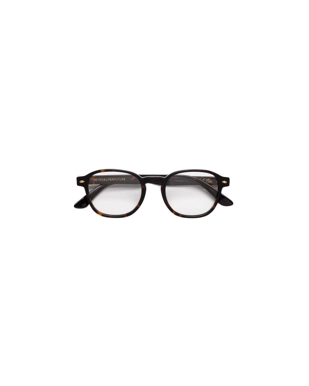 Retrosuperfuture Black J0W Numero 157 3627 Optical Frames Acetate Round