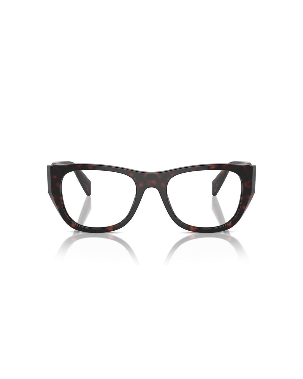 Prada Black Pr A18V 17N1O1 Optical Frames Acetate Geometric Normal