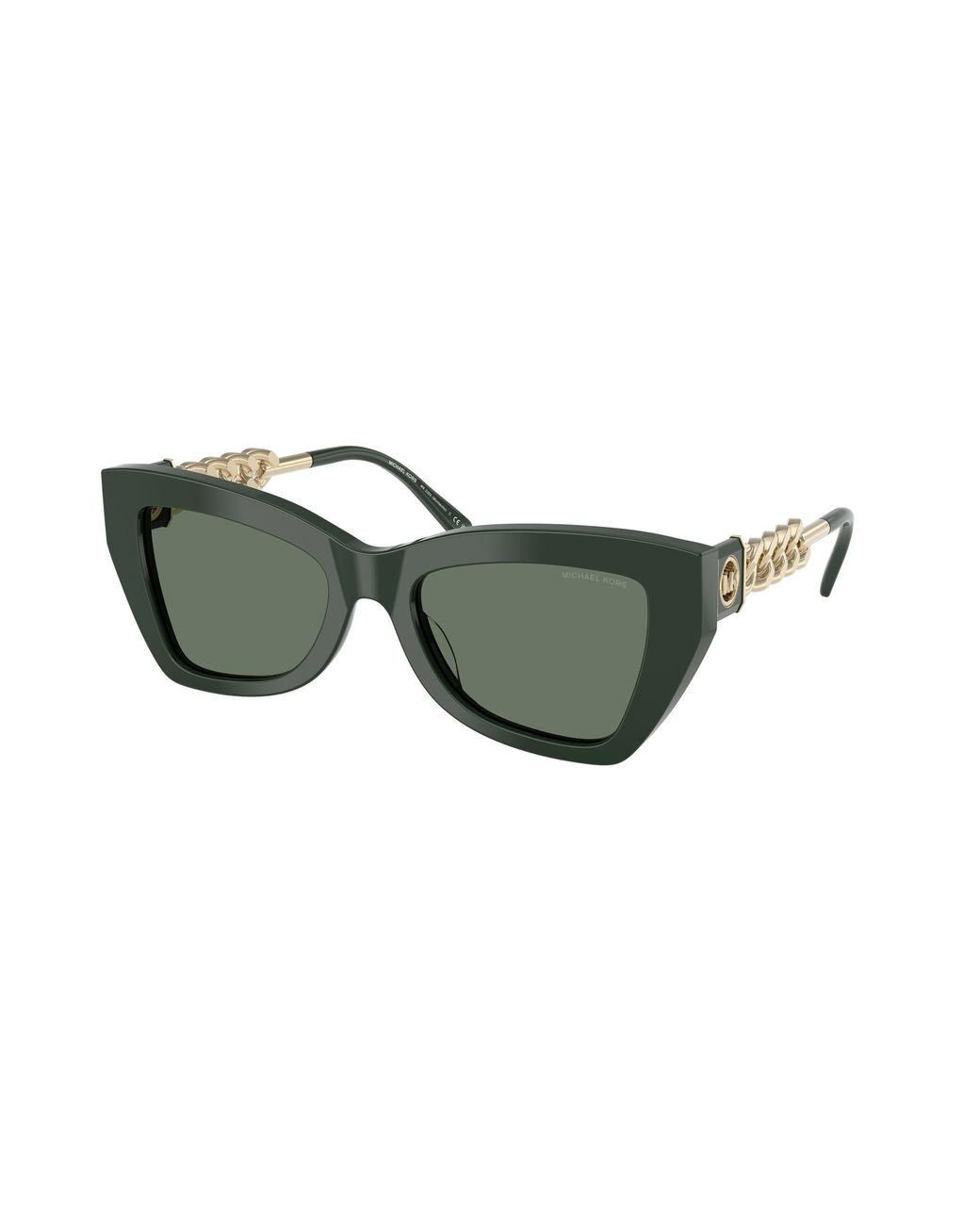 Michael Kors Green Mk2205 Montecito 40063H Sunglasses Acetate Cat Eye Normal