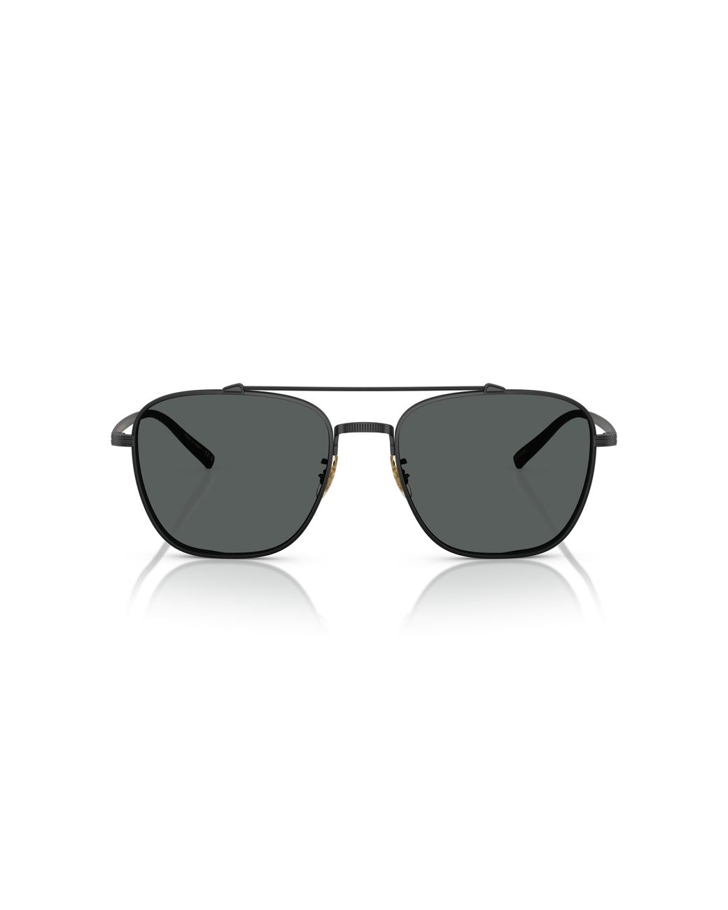 Oliver Peoples Black Ov1349St Avison 5017P2 Sunglasses Titanium Pilot Polarized for men