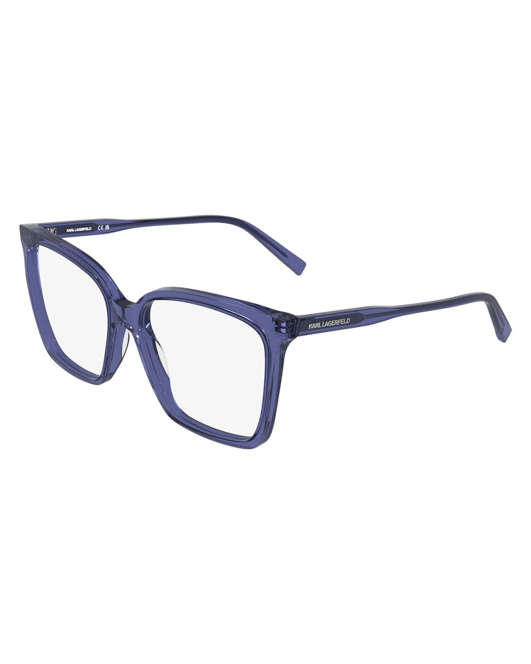 Karl Lagerfeld Black Kl6231 001 Optical Frames Acetate Squared Normal