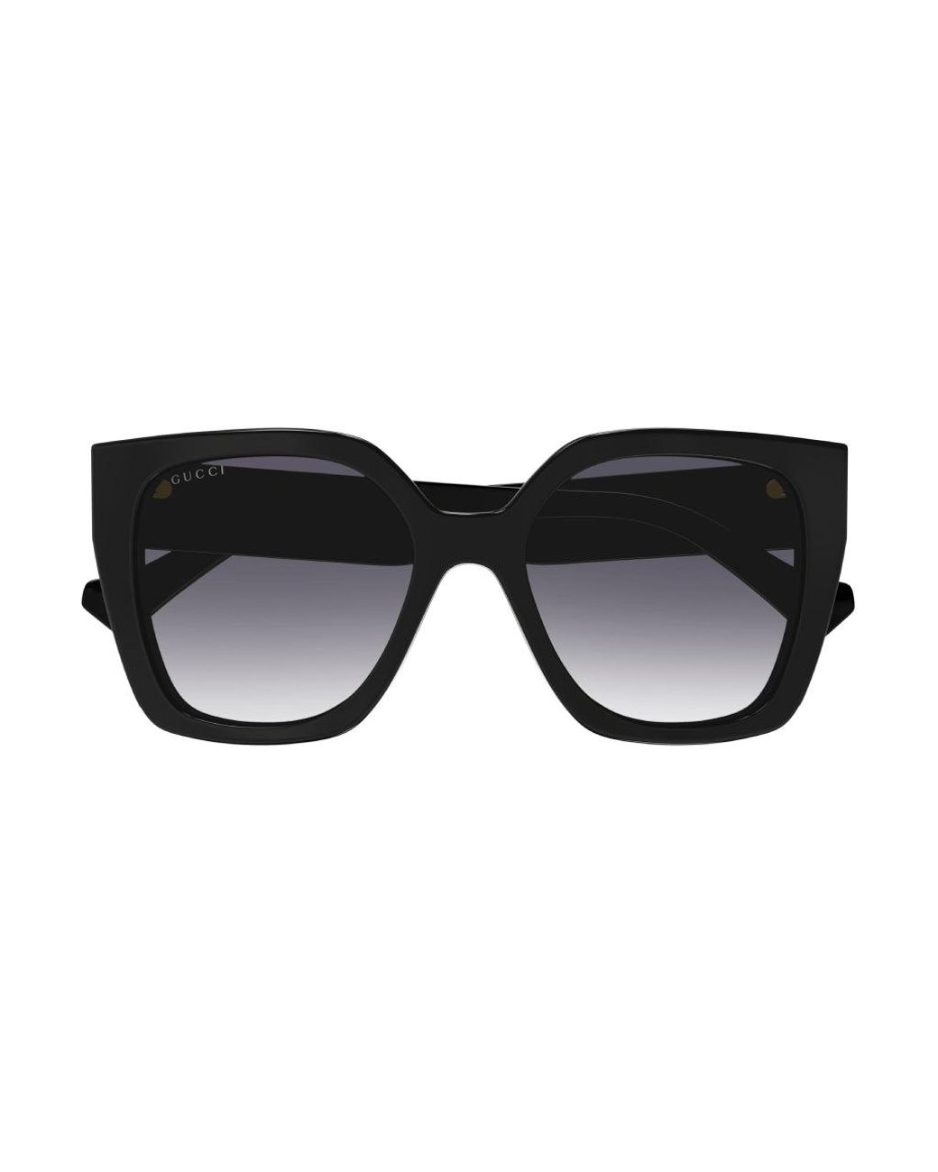 Gucci Black Gg1300S 004 Sunglasses Plastic Squared Shaded