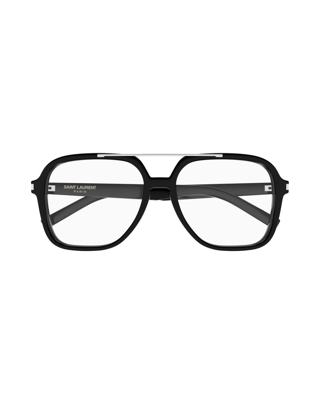 Saint Laurent Black Sl545 Opt Aviator Frames