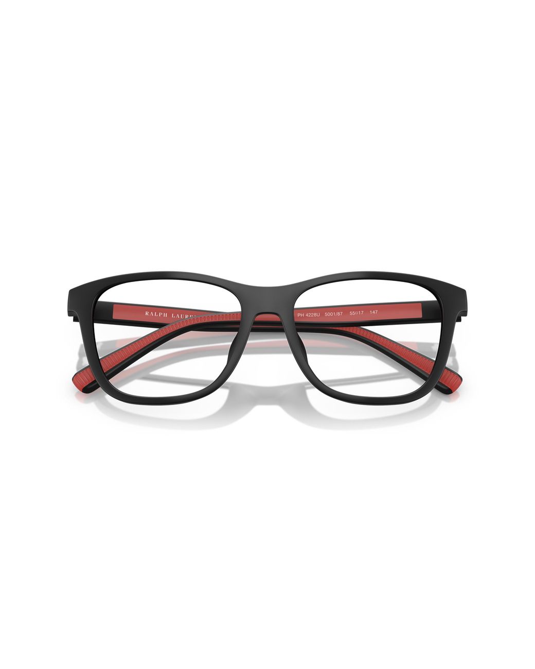 Polo Ralph Lauren Black Ph4228U 500187 Sunglasses Injected Squared Normal for men