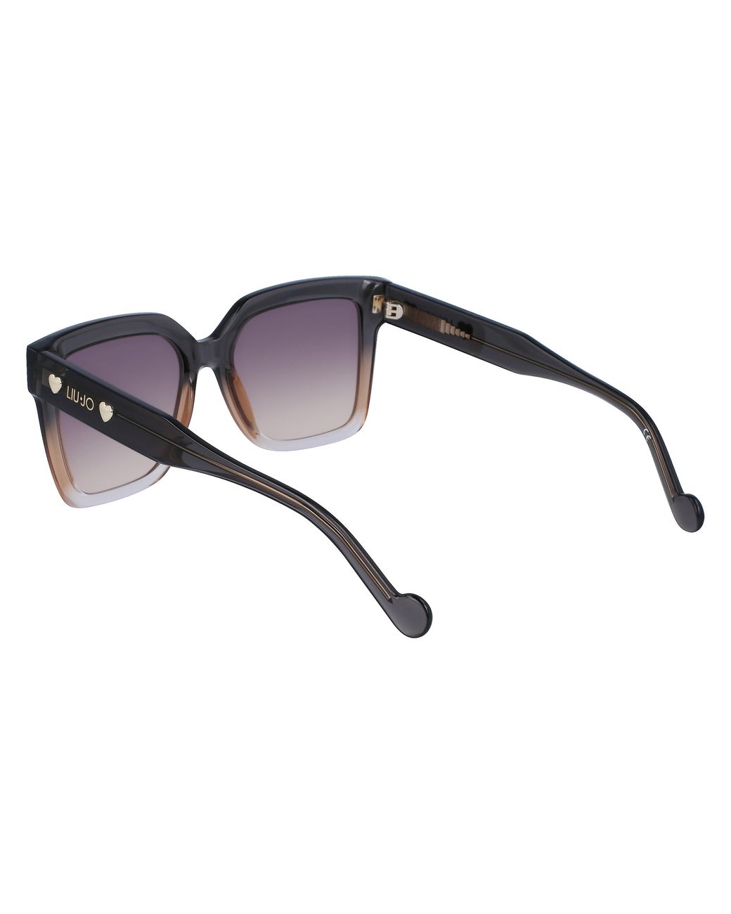 Liu Jo Black Lj771S 033 Sunglasses Acetate Squared Normal Shaded