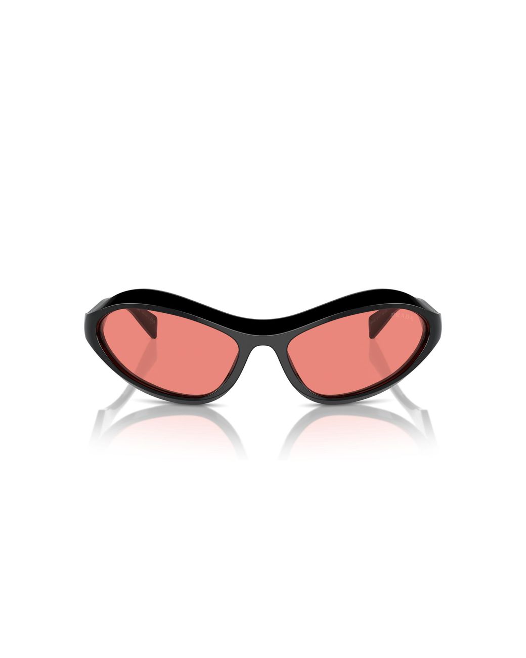 Prada Black Pr A20S 16K20B Sunglasses Acetate Geometric Normal