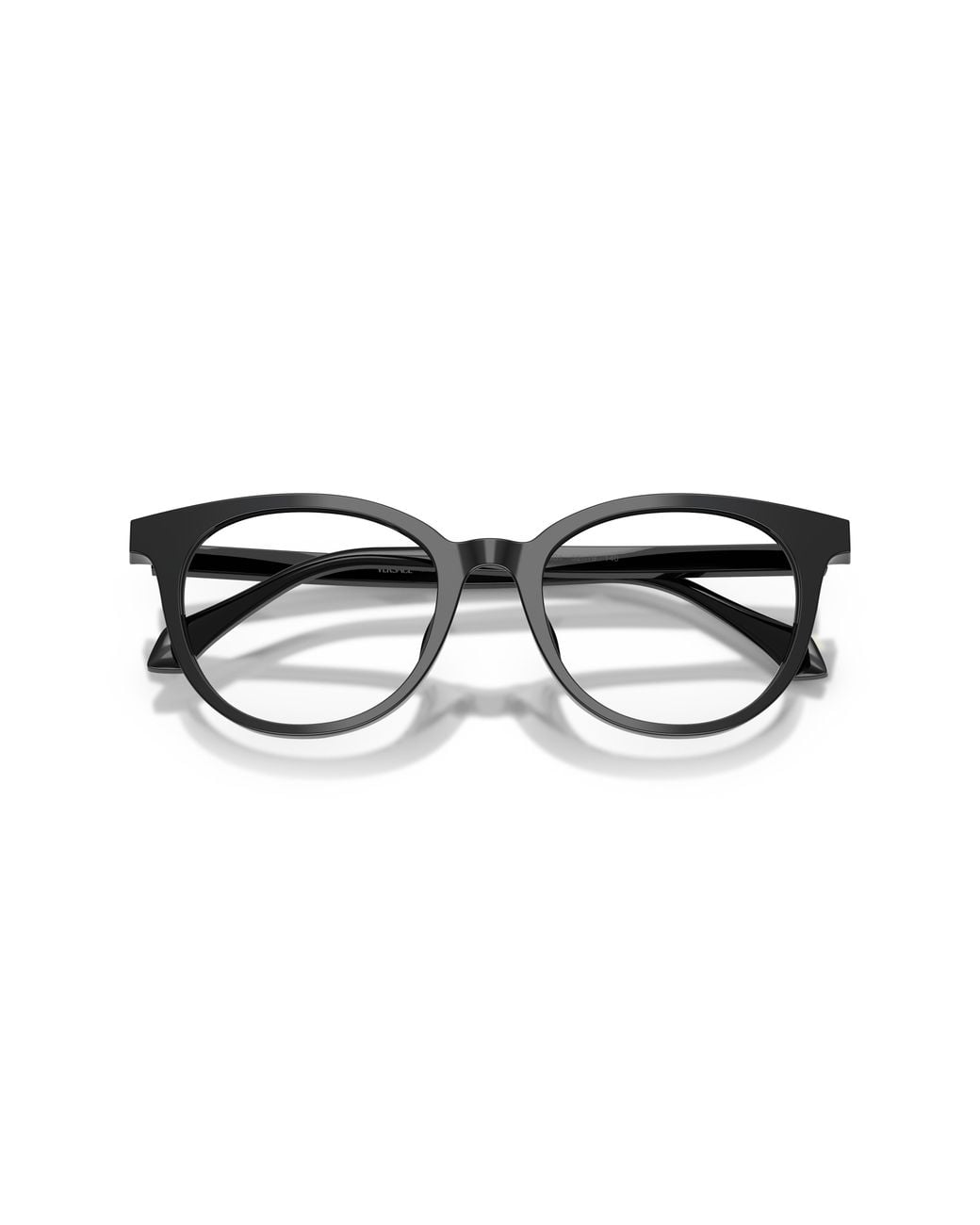 Versace Black Ve3404D Gb1 Optical Frames Acetate Transparent Pantos Normal