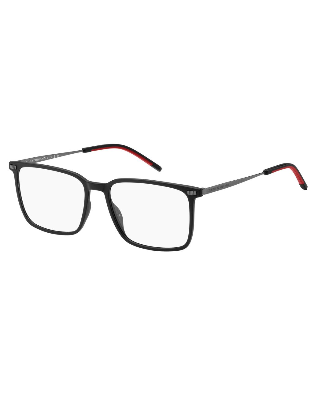 Tommy Hilfiger Black Th 2019 003 Optical Frames Bio Polyamide Squared for men
