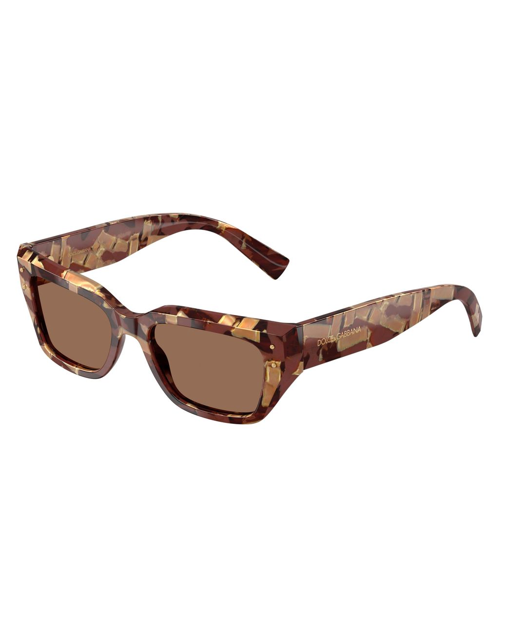 Dolce & Gabbana Black Dg4462 346273 Sunglasses Acetate Cat Eye Normal