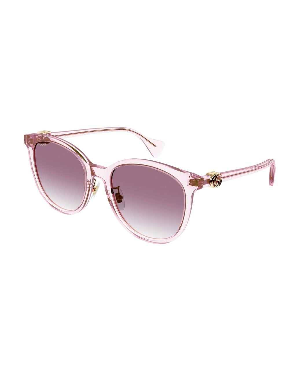 Gucci Black Gg1180Sk 005 Sunglasses Acetate Cat Eye Normal Shaded