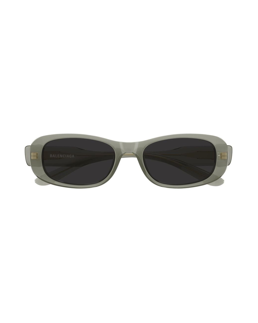 Balenciaga Black Bb0511Sk 003 Occhiali Da Sole Acetato Grigio Squadrata