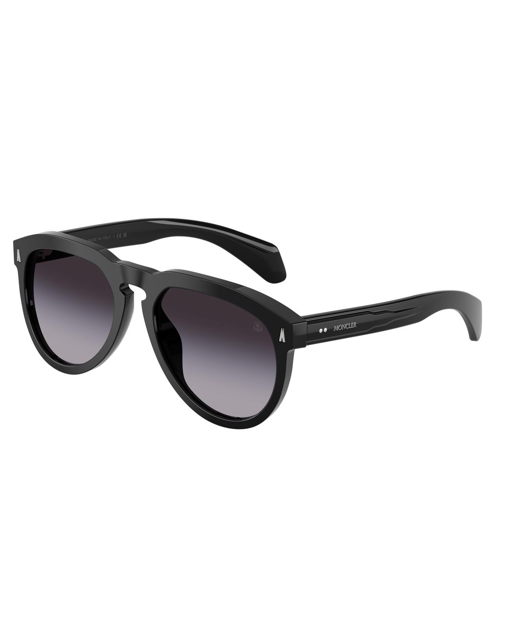 Moncler Black Me6020U Isopleth 30018G Sunglasses Acetate Pilot Normal Nuanced