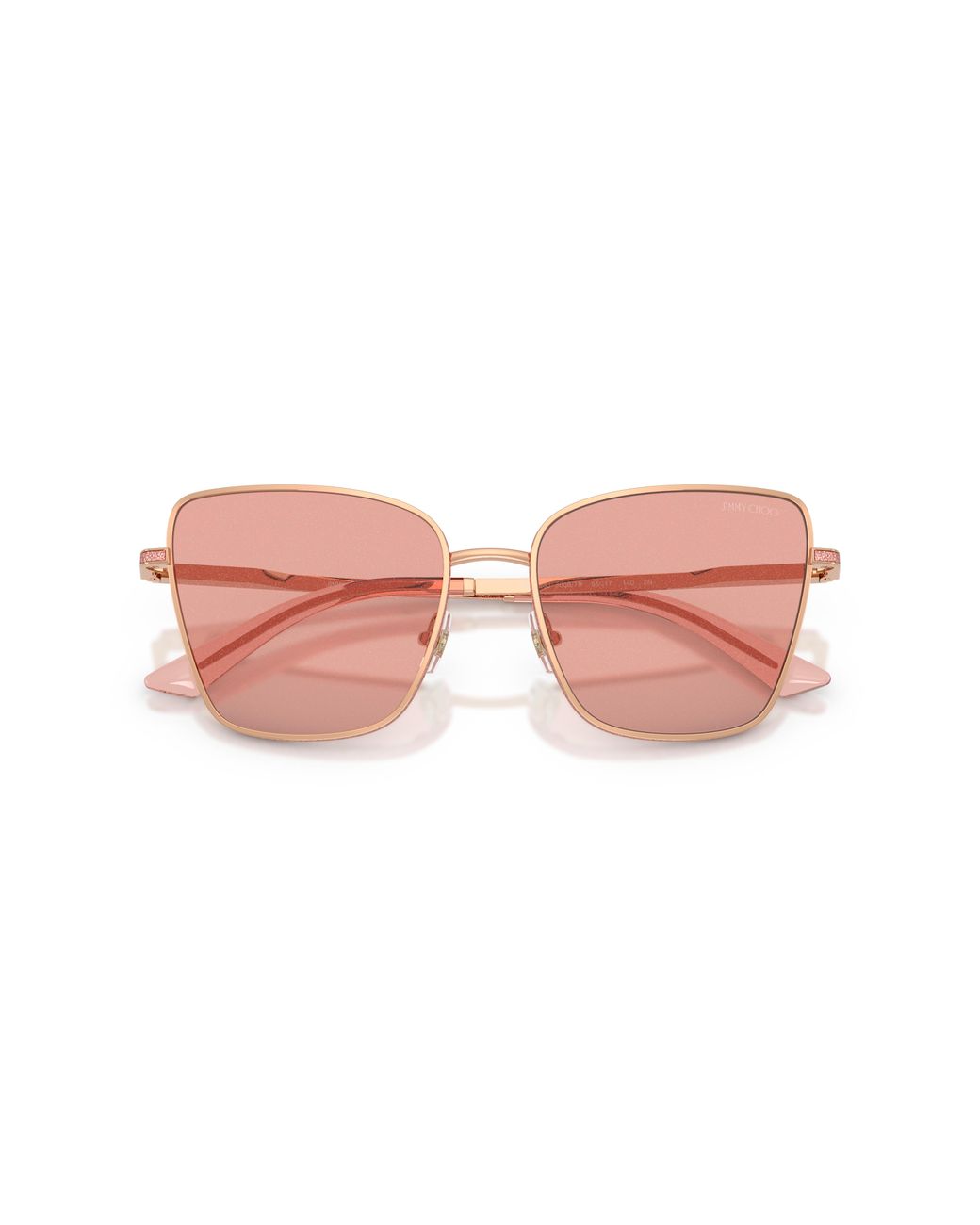 Jimmy Choo Black Jc4023J 30087R Sunglasses Metal Squared Normal