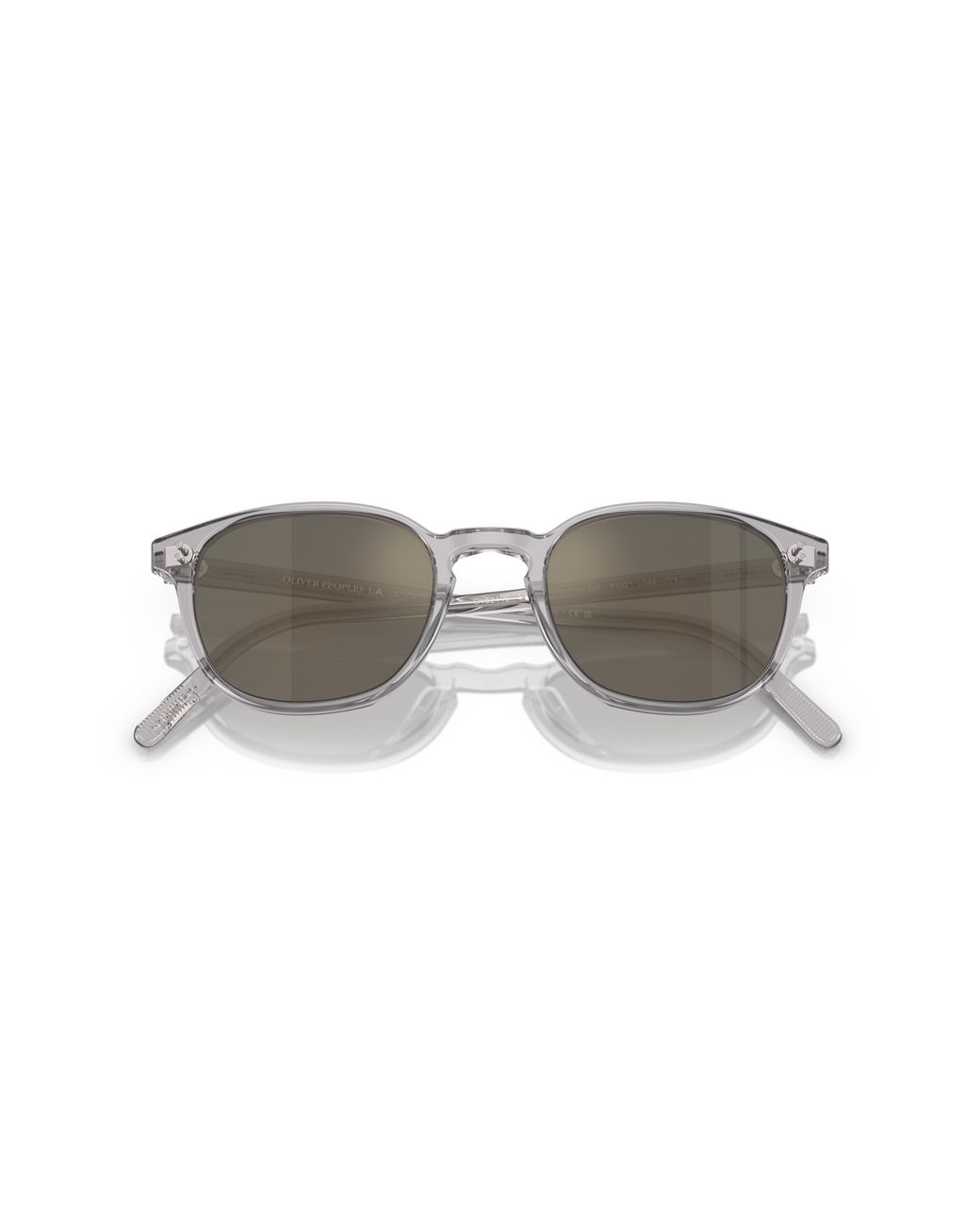 Oliver Peoples Black Ov5219S Fairmont Sun 113239 Sunglasses Acetate Squared Mirror for men