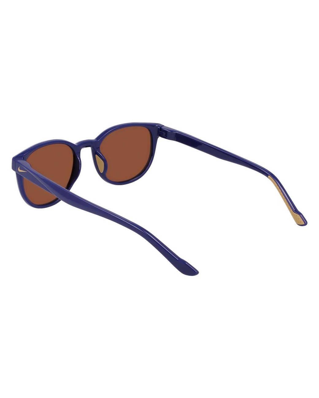 Nike Black Temper Flow If1101X 492 Sunglasses Injected Marrone Round Normal for men