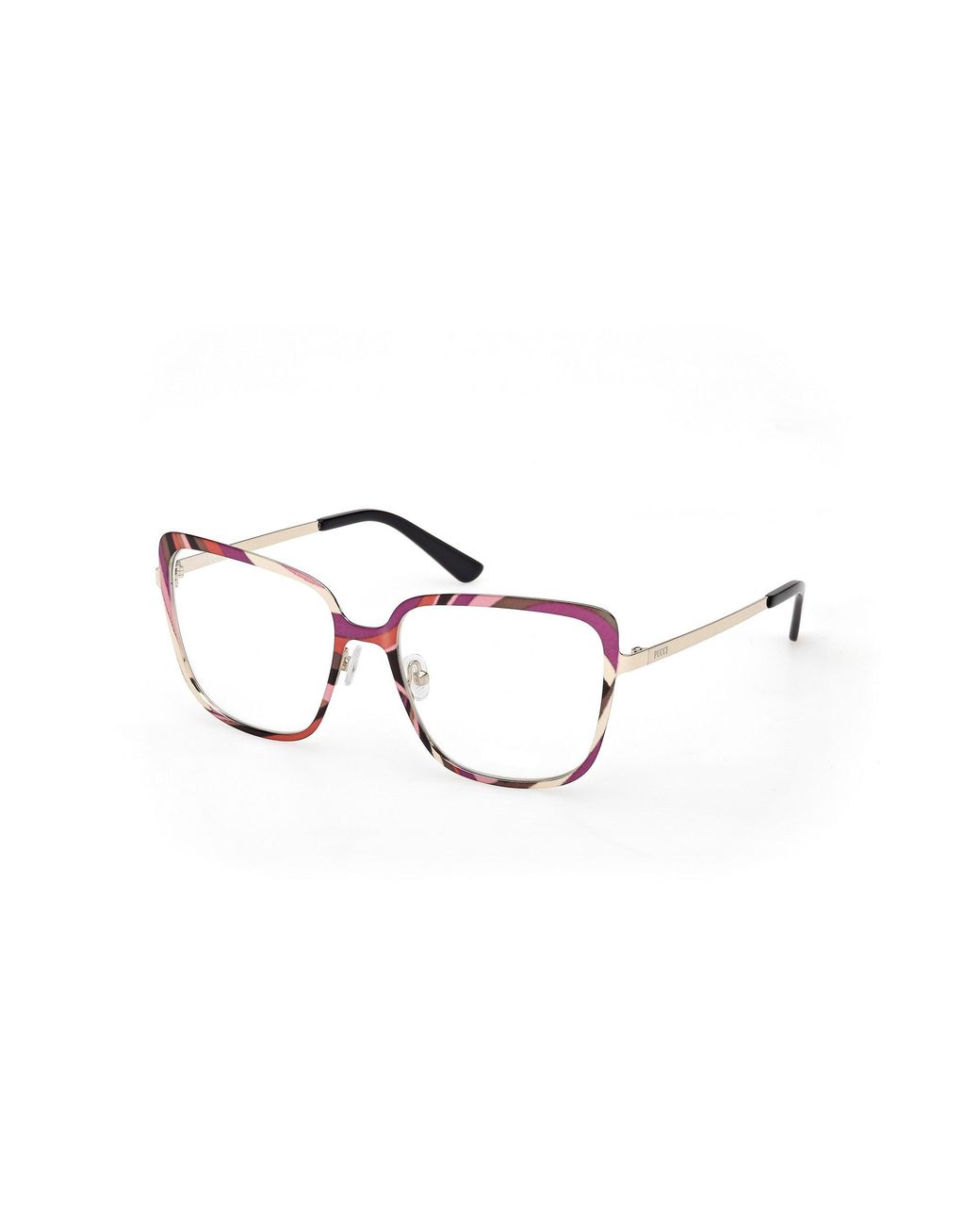Emilio Pucci Black Ep5268 099 Optical Frames Metal Butterfly Normal