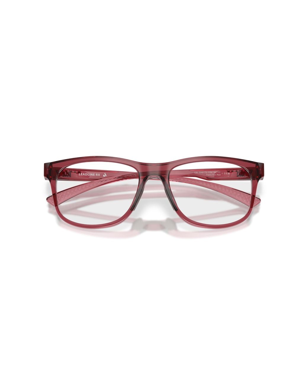 Oakley Black Ox8175 Leadline Rx 817511 Optical Frames O_Matter Transparent Squared Normal