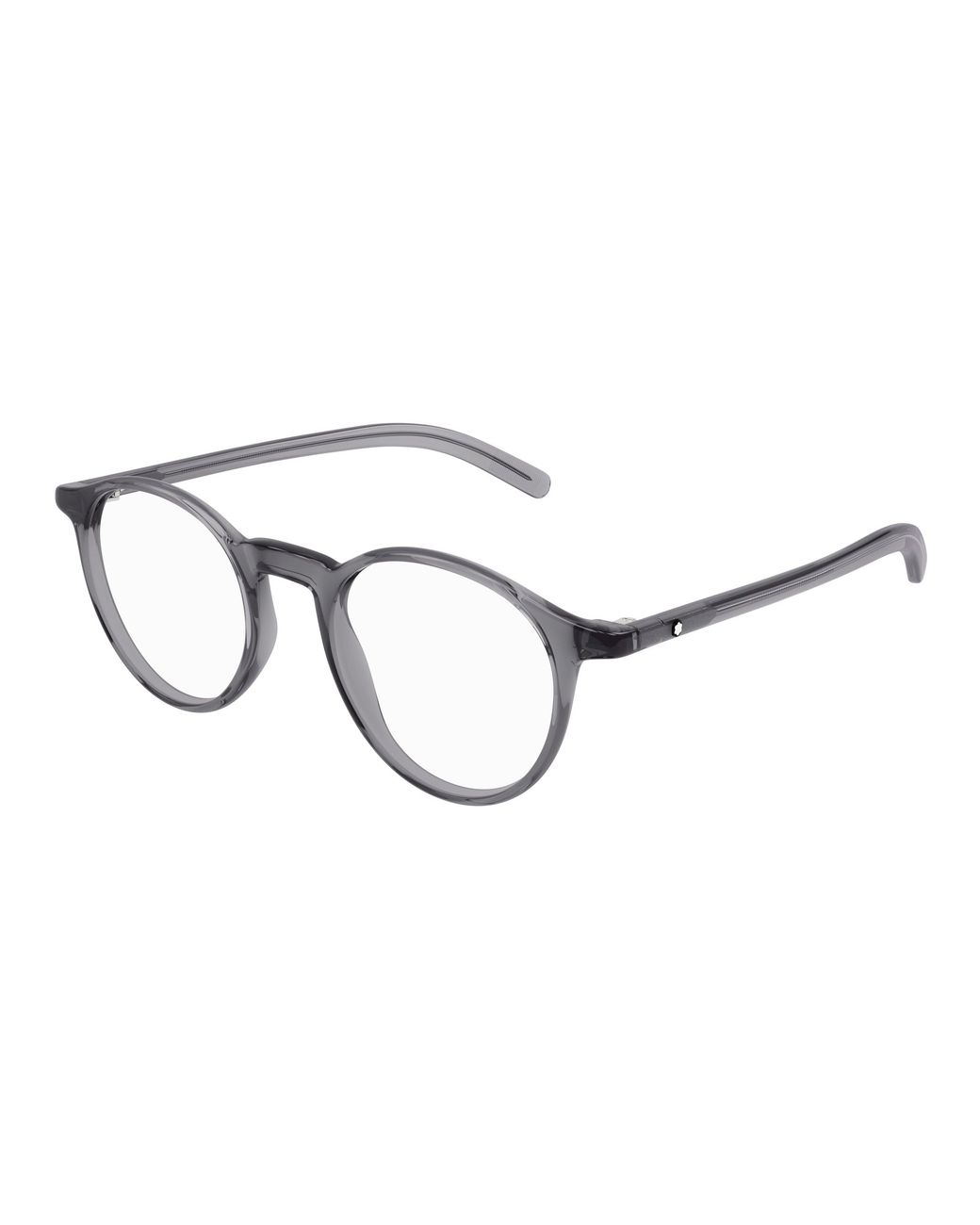 Montblanc Black Mb0329O 002 Optical Frames Transparent Round for men