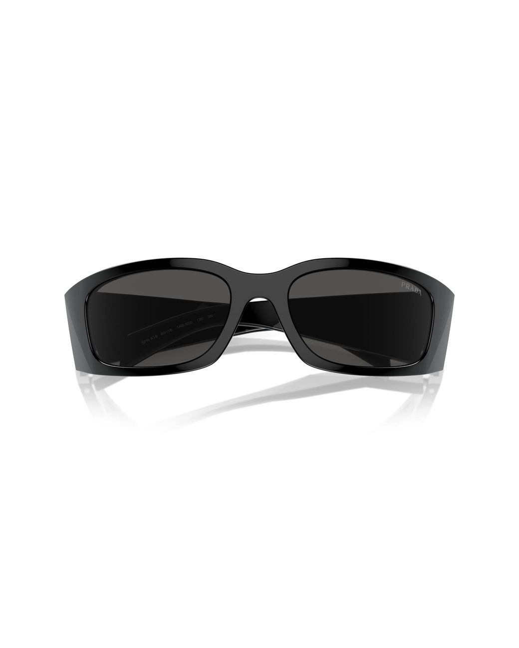 Prada Black Pr A19S 1Ab5S0 Sunglasses Acetate Butterfly Normal for men