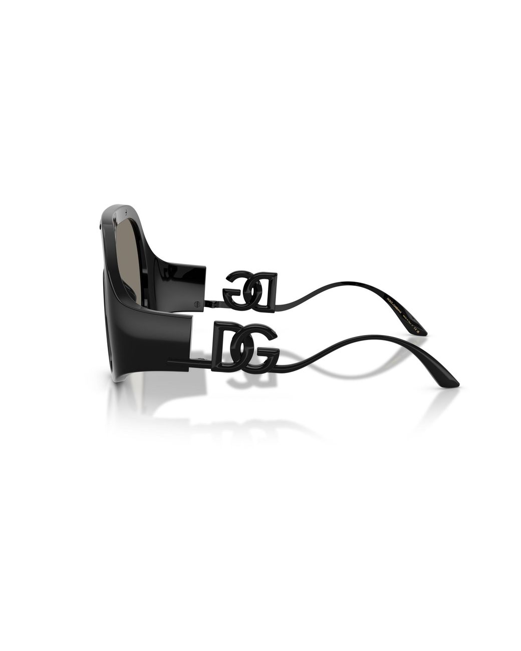 Dolce & Gabbana Black Dg6202 501/6G Sunglasses Injected Pilot Mirrored