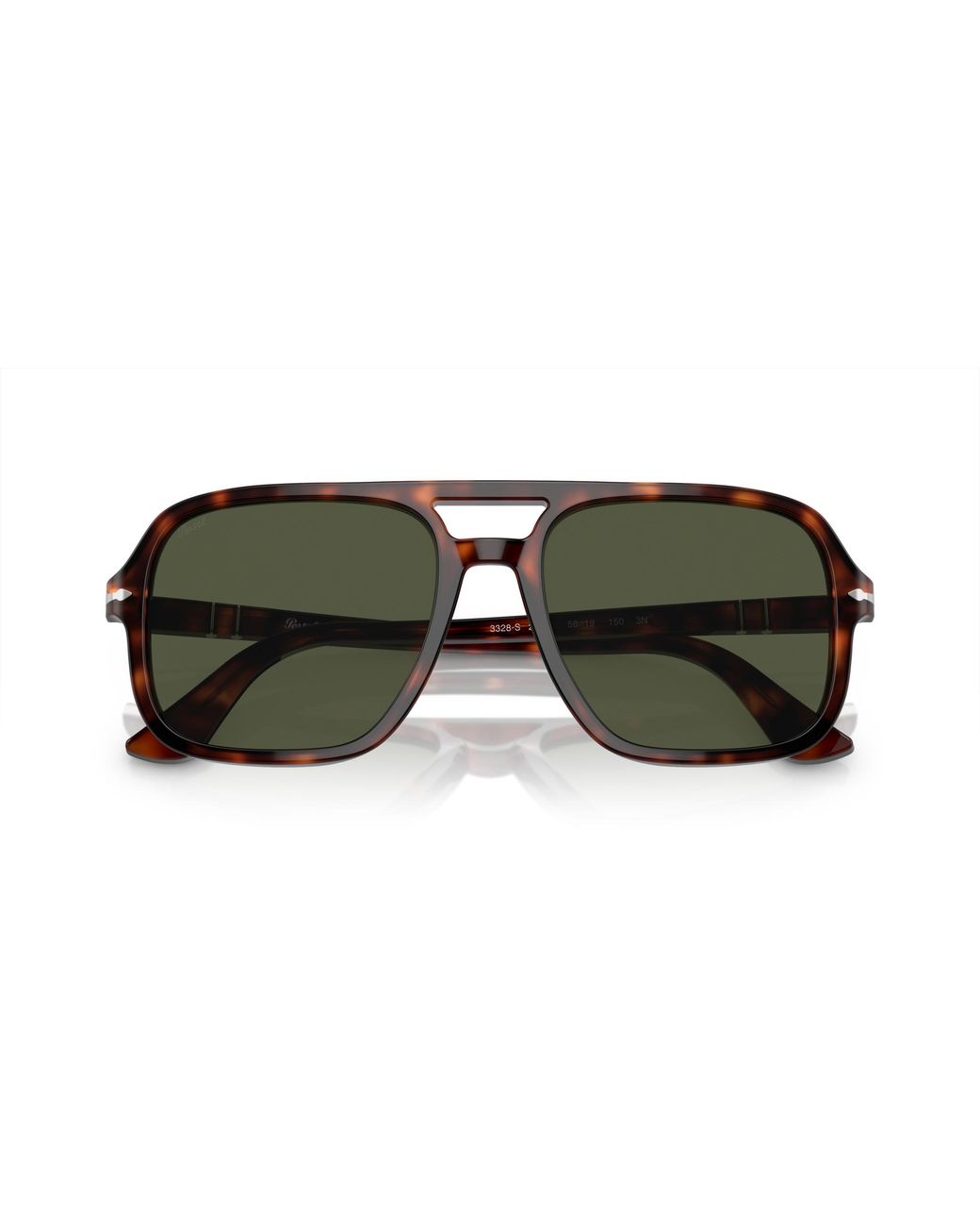 Persol Green Po3328S 24/31 Sunglasses Acetate Pilot Normal for men
