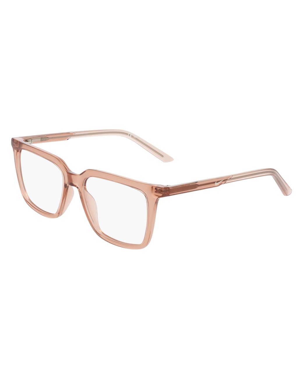Nike Black 7064 682 Optical Frames Squared Normal