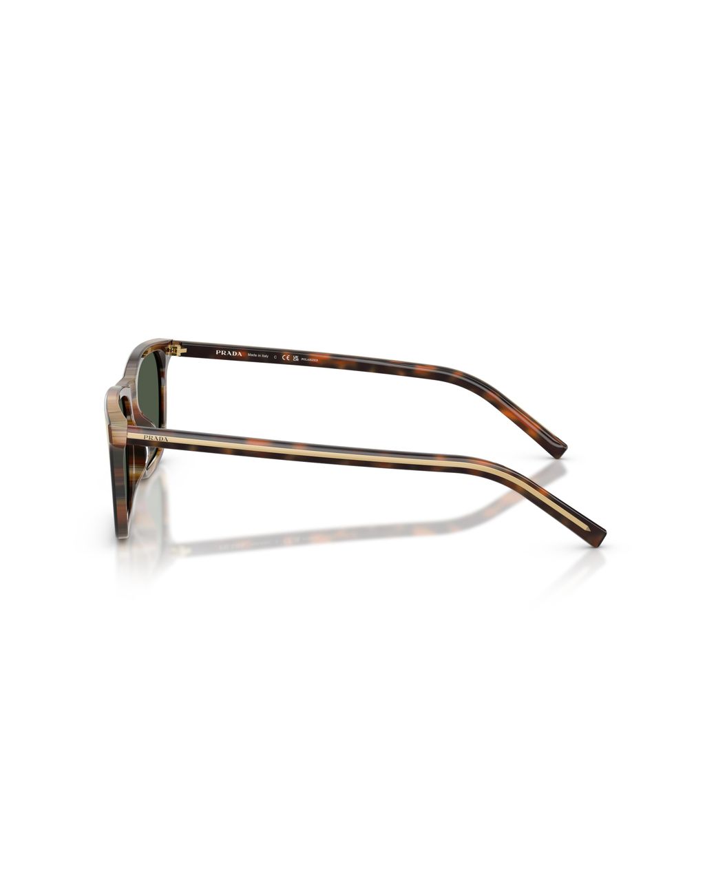 Prada Black Pr D19S 20P90V Sunglasses Acetate Squared Polarized for men